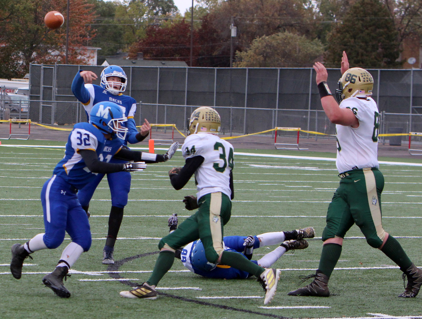 Chequamegon at McDonell football 10-12-19